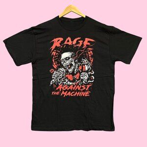 Rage Against the Machine Tour Poster Heavy Metal Band Tee L